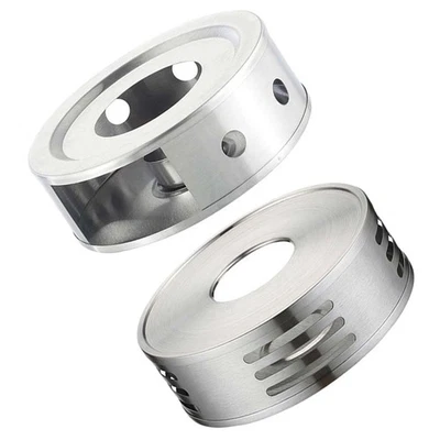  2 pezzi Scalda teiera Scalda caffè Riscaldatori teiera in acciaio inossidabile - Immagine 1 di 4