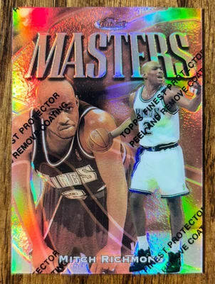 1997-98 Topps Finest Mitch Richmond Refractor #91 Kings Foto 1 de 2