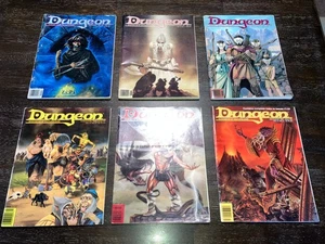 Dungeon Magazin Band IV Ausgaben 19 20 21 22 23 24 D&D Dragons 9/1989-8/1990 TSR - Bild 1 von 19