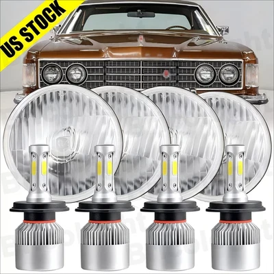Faro LED haz alto/bajo para Ford Galaxie 500 1962-74 5,75 5-3/4" Foto 1 de 4