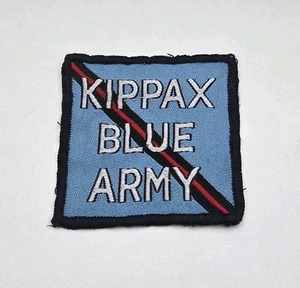 MANCHESTER CITY KIPPAX BLUE ARMY VINTAGE SEW ON PATCH BADGE RARE  - Bild 1 von 2