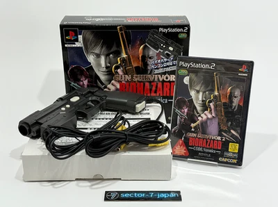 PS2 GunCon 2 Gun Survivor 2 Biohazard CODE:Veronica Sony PlayStation2 Controller - Image 1 of 4