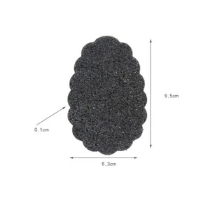  1 Pair Anti-Slip High Heel Sole Sticker Sole Protector Shockproof Forefoot High - Picture 1 of 12