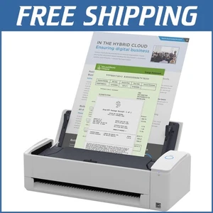 Fast Duplex Scanning with iX1300: Ideal for Documents, Photos & Receipts - 30ppm - Picture 1 of 9