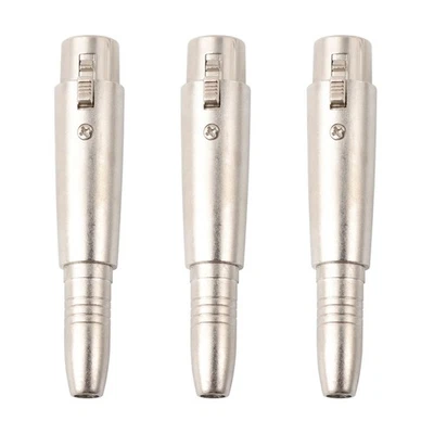  3 Pcs Kopfhöreranschluss Adapter Mikrofon Zubehör Lautsprecheranschluss - Bild 1 von 4