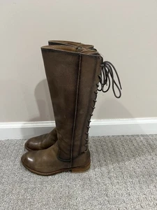 Sofft Sharnell II Stiefel Leder Schnürstiefel hohe Stiefel Damengröße 6M - Bild 1 von 12