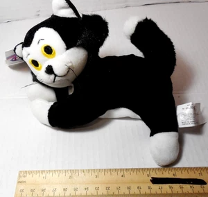 FIGARO Pinocho RETIRADO The Disney Store Mini Bolsa de Frijoles Gorro Juguete de Peluche Nuevo con Etiquetas - Imagen 1 de 11