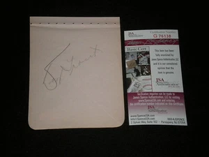 DIZZY TROUT (d.1972) SIGNED AUTOGRAPHED ALBUM PAGE JSA TIGERS RED SOX - Picture 1 of 2