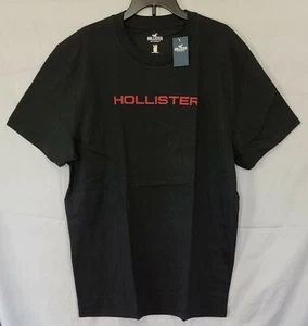 Hollister Men's Black T-Shirt And Shorts Sleep Set/ Pajama Set Size XL New  - Picture 1 of 3