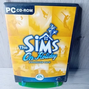 THE SIMS ON HOLIDAY EXPANSION PACK PC CD ROM GAME - RARE RETRO GAMING - Picture 1 of 4