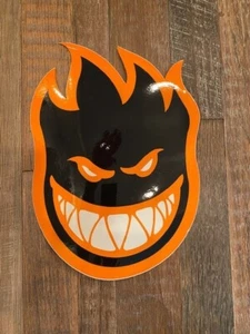 "Adesivo/decalcomania vintage Spitfire Bighead Flame Boy XL 8"" x 11,5" - Foto 1 di 4