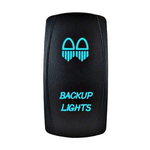 POLARIS RZR 800 XP900 Dual BackLit BLUE LED BACKUP LIGHTS Rocker Switch ON OFF - Bild 1 von 6