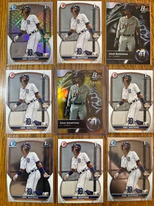 Abel Bastidas Tigers Prospect, #04/50 Gold Bowman Platinum, 1st Chrome MOJO,more - Picture 1 of 5