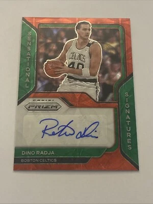 Panini Prizm Dino Radja Sensational Signatures Choice Prizm Auto #SS-DRA 2020-21 Foto 1 de 2