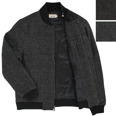 Мужская шерстяная куртка-бомбер Taylor Stitch прочная тяжелая шерстяная смесь пальто 288 долл. США - Изображение 1 из 4