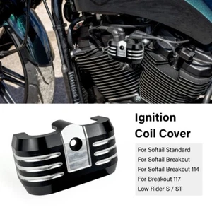 For Softail Heritage Classic Breakout 114 Ignition Coil Cover Low Rider ST - Picture 1 of 11