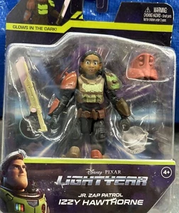 JR. Figura Zap Patrol Izzy Hawthorne 4.5" (2021) Disney Pixar Buzz Año Luz - Imagen 1 de 2