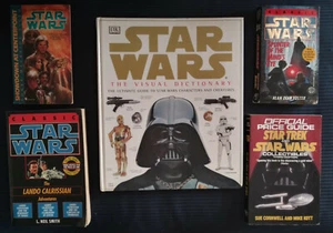 STAR WARS BUCH SET: LANDO ADVENTURES, DAS VISUELLE WÖRTERBUCH & 3 ANDERE - Bild 1 von 1