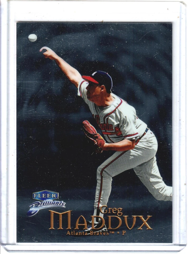 1999 Fleer Brilliants Greg Maddux Qty - Image 1 of 2