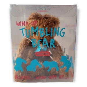 NEW - Schylling Wind-up TUMBLING BEAR with Metal Key NIB 2004 - Bild 1 von 5