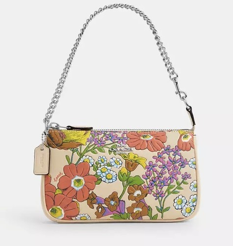 Coach Nolita 19 con stampa floreale CR365 nuovissimo