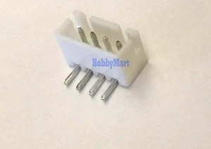 XH 2.5mm pitch 4-Pin JST Right-Angle PCB Socket Male Connector Header 100 pcs - Picture 1 of 2
