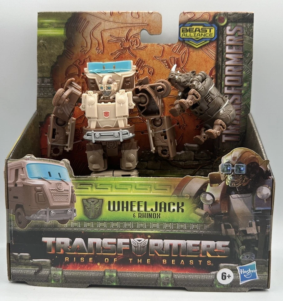 Transformers: Rise of the Beasts Movie Beast Alliance Beast Wheeljack + Rhinox - Image 1 of 4