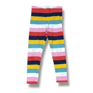 Mini Boden Stripped Leggings Size 7-8Y Colorful Stretchy Comfy - Picture 1 of 3