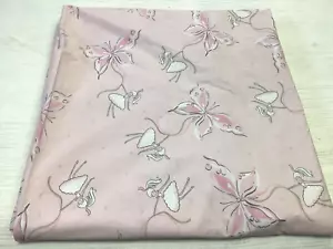 Pottery Barn Pink Girl w/ Butterfly Kite Full Queen Duvet Cover - Picture 1 of 6
