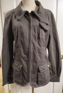 Giacca donna Style & Co verde militare manica lunga XL 100% cotone - Foto 1 di 10