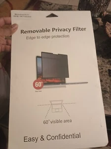 REMOVABLE PRIVACY FILTER SCREEN PROTECTOR FOR 11" INCH DIAGONAL FITS IPAD PENCIL - Picture 1 of 2