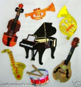 PEGATINAS DE TAMBOR VIOLÍN PIANO EQUIPO MUSICAL SANDYLION *ENVÍO RÁPIDO* H17 DE COLECCIÓN - Imagen 1 de 1
