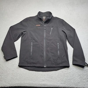 Solaris Jacket Mens Medium Black Long Sleeve Full Zip Pockets Casual - Picture 1 of 17