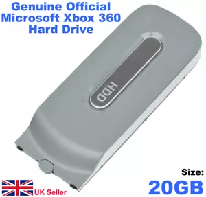 Xbox 360 Hard Drive - Official Genuine Removable HDD (20GB) - Picture 1 of 3