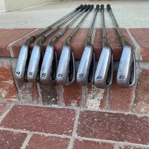 King Cobra FP Iron Set 4-9 PW, GW Missing 7 Iron N.S pro 1030s Golf Clubs - Picture 1 of 9