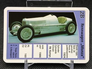 2B Rennwagen Monza Mercedes Benz Racing Classic Collection Card - Imagen 1 de 12