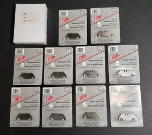 Task hooked knife blades (50 Blades) Razor Blades- Floorin Knife Blades  - Picture 1 of 3
