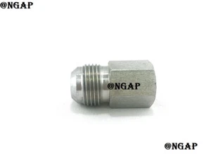 Adaptador de montaje de alimentación de drenaje de aceite turbo 3/4-16 UNF hembra a 7/8-14 macho - Imagen 1 de 4