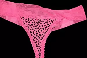 NWT LADIES NOBO THONG PINK AND BLACK SIZE X L15-17 SKU 1000000296 - Picture 1 of 2