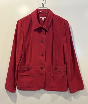 Chaqueta Blazer Mujer Colección JM Rosa Frambuesa Carrera Talla 16 Foto 1 de 4