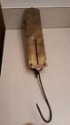 Vintage Chatillons New York Improved Spring Balance Brass Metal Scale 80 Lbs