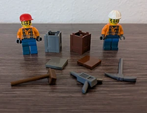 LEGO de LEGO City Herramientas de Construcción y Minifiguras Set de 7 - Imagen 1 de 8
