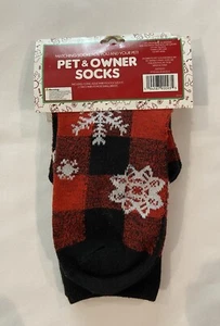 Calcetines para mascotas y dueños. (Peludo y Brillante) Nuevo Talla 9-11 - Imagen 1 de 3