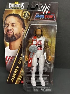 WWE Champions JIMMY USO Action Figure with RAW Tag Team Title 6 Inch Scale - Picture 1 of 11