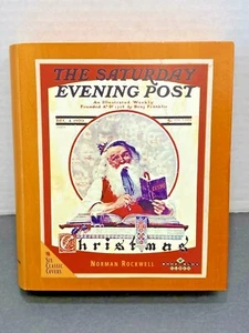Norman Rockwell Saturday Evening Post Picture Blocks Wood Box~6 Classic Covers - Picture 1 of 8
