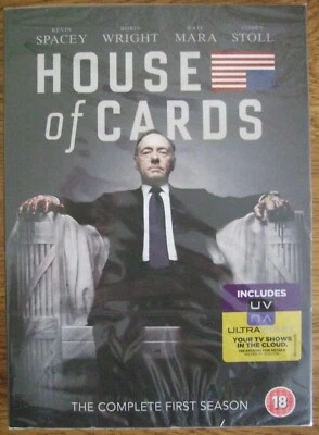 House of Cards - Series 1 - Complete (DVD, 2013, 4-Disc Set, Box Set) - image 1 of 2