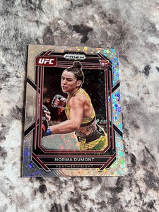 2023 Panini Prizm UFC Silver Disco Prizm Norma Dumont RC #144  (A)
