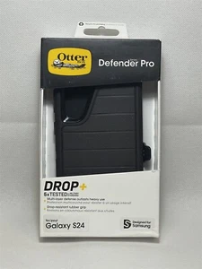 Otterbox Defender Pro Case for Samsung Galaxy S24 - Black! - Picture 1 of 6