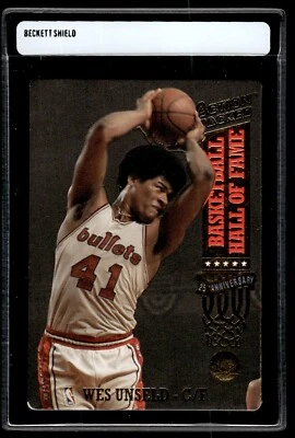WES UNSELD 1993-94 ACTION PACKED HALL OF FAME #51 - Image 1 of 2