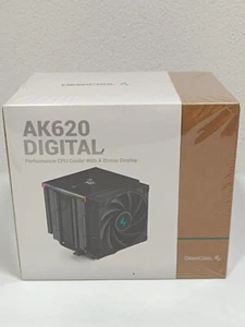DeepCool AK620 DIGITAL2x120mm CPU-Lüfter mit Kühlkörper - Schwarz _1,79_1 - Bild 1 von 5